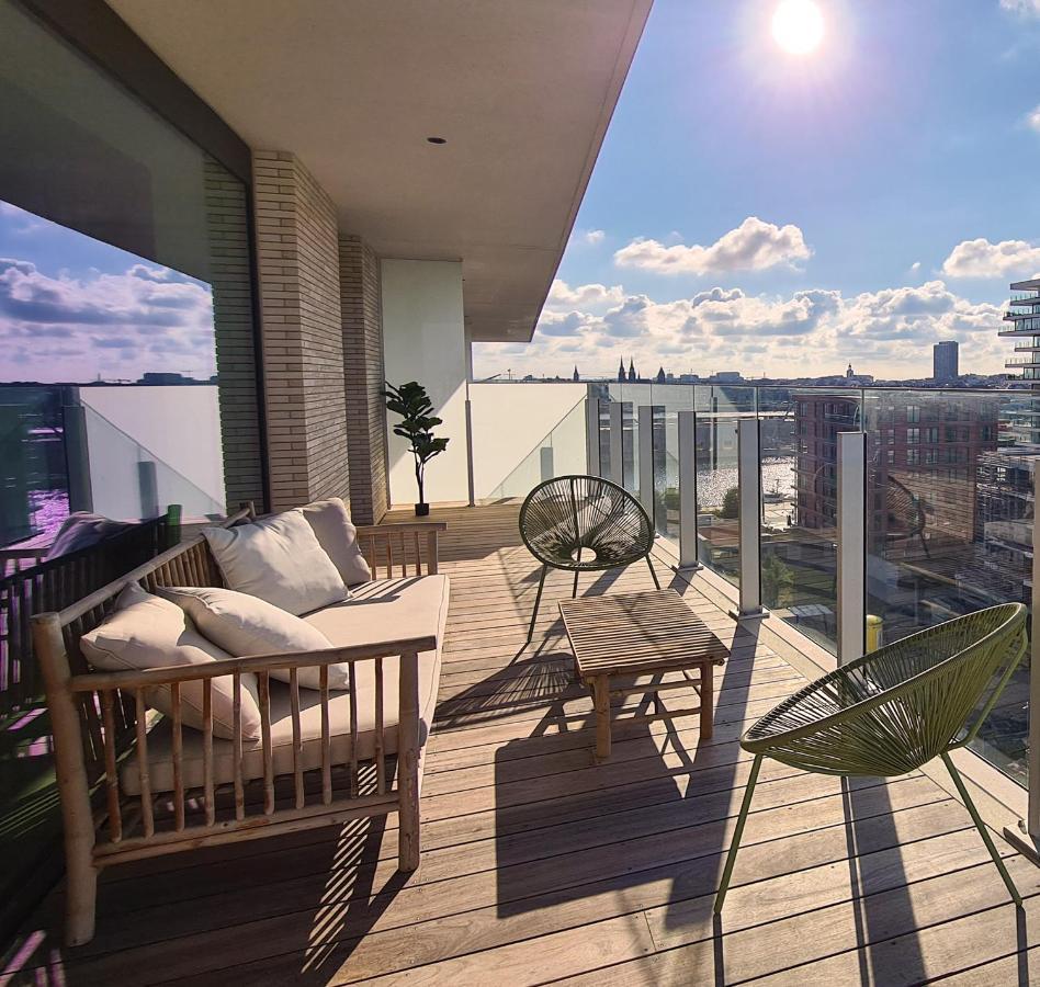 Central Park Tower Sea View Residence With Pool And Gym Ostende Extérieur photo