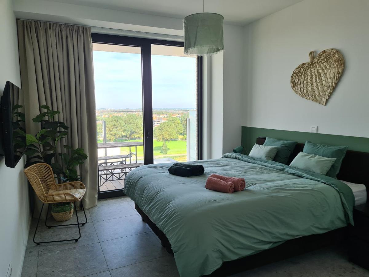 Central Park Tower Sea View Residence With Pool And Gym Ostende Extérieur photo
